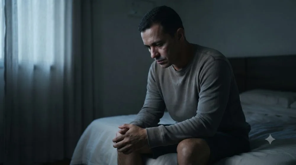 A diferença entre a tristeza diária e a perda de vitalidade